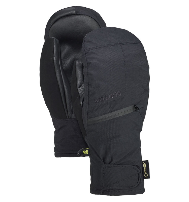 Burton sNB/SKI rukavice GORE-TEX Under Mitten True Black | Černá | Velikost M