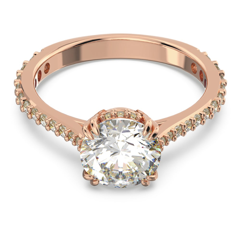 Swarovski Bronzový prsten se Swarovski krystaly Constella 5642644 60 mm