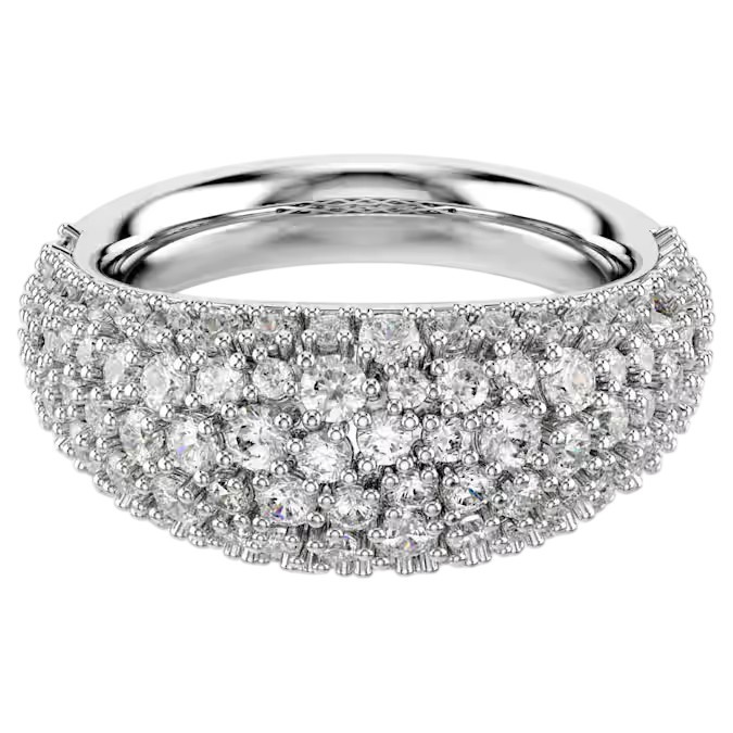 Swarovski Výrazný prsten s čirými Swarovski Zirconia Sublima 5737595 50 mm