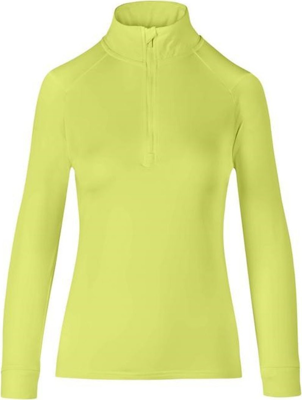 Dámské funkční triko s dlouhým rukávem GTS 213022L žlutá Velikost: 42