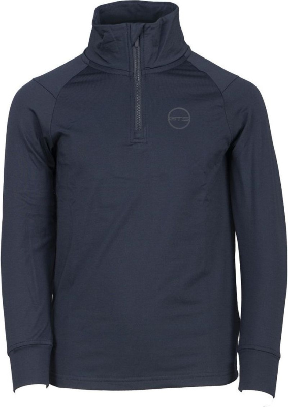 Dětské triko s dlouhým rukávem gts213022 modrá 128