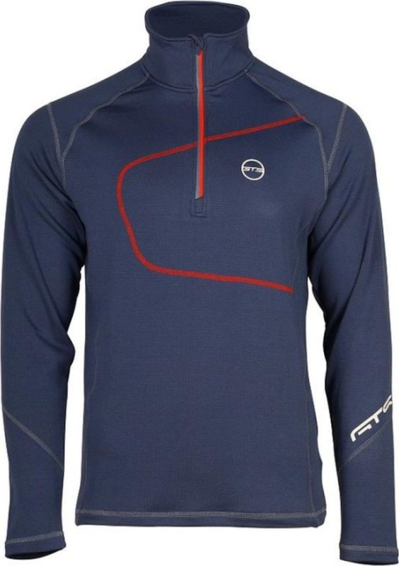 Pánské funkční triko s dlouhým rukávem GTS 200432M modrá Velikost: XL