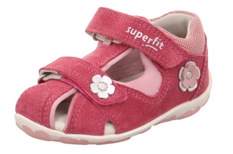 Dívčí sandály FANNI, Superfit, 1-609037-5500, červená - 22