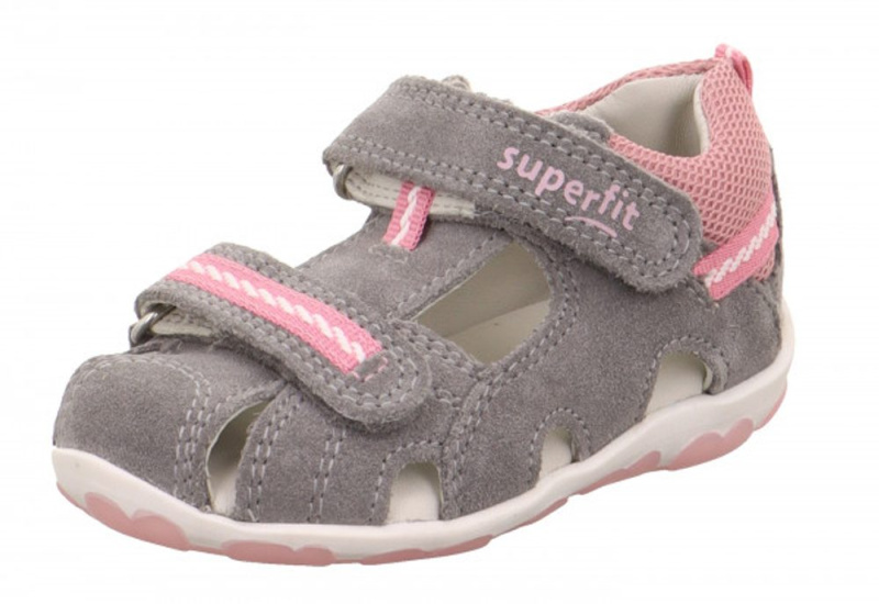 Dívčí sandály FANNI, Superfit, 1-600036-2510, šedá - 26