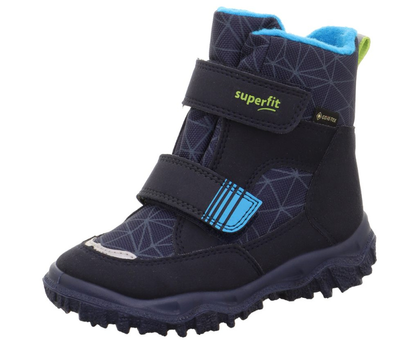 Dětské zimní boty HUSKY Blue/Turguoise Gore-Tex, Superfit, 1-006080-8010, tyrkysová - 26