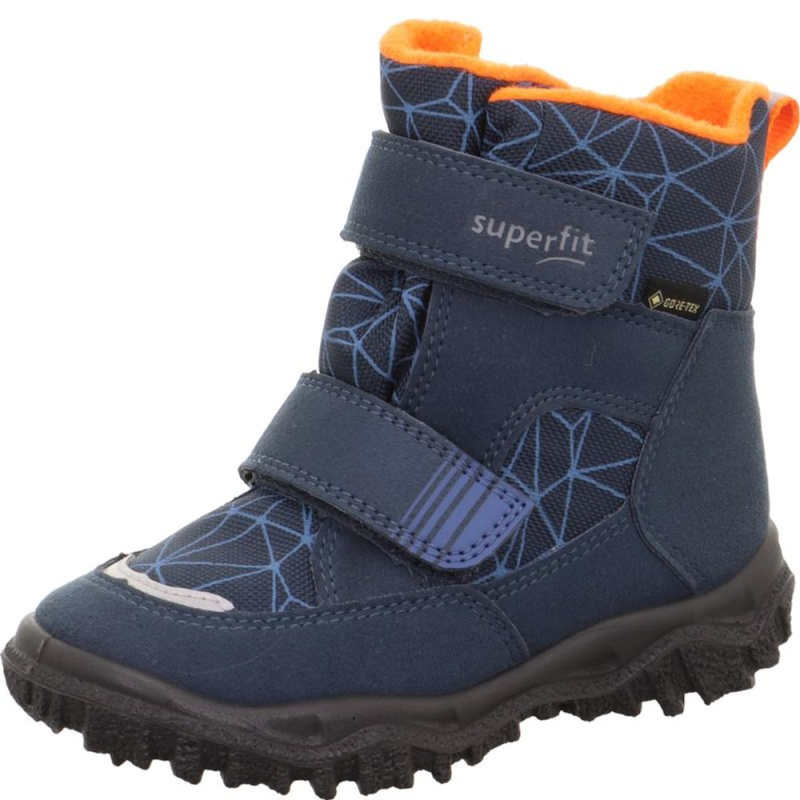 Dětské zimní boty HUSKY GTX, Superfit, 1-006080-8030, modro oranžová - 36