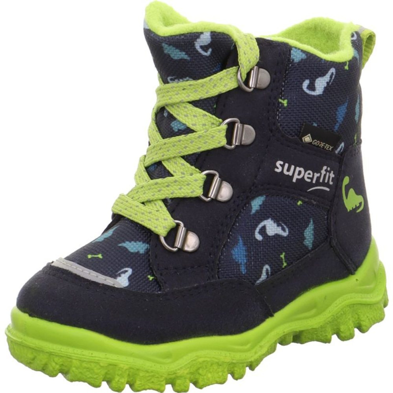 Chlapecké zimní boty HUSKY1 Blue/Light Green Gore-Tex, Superfit,1-006046-8000 - 22