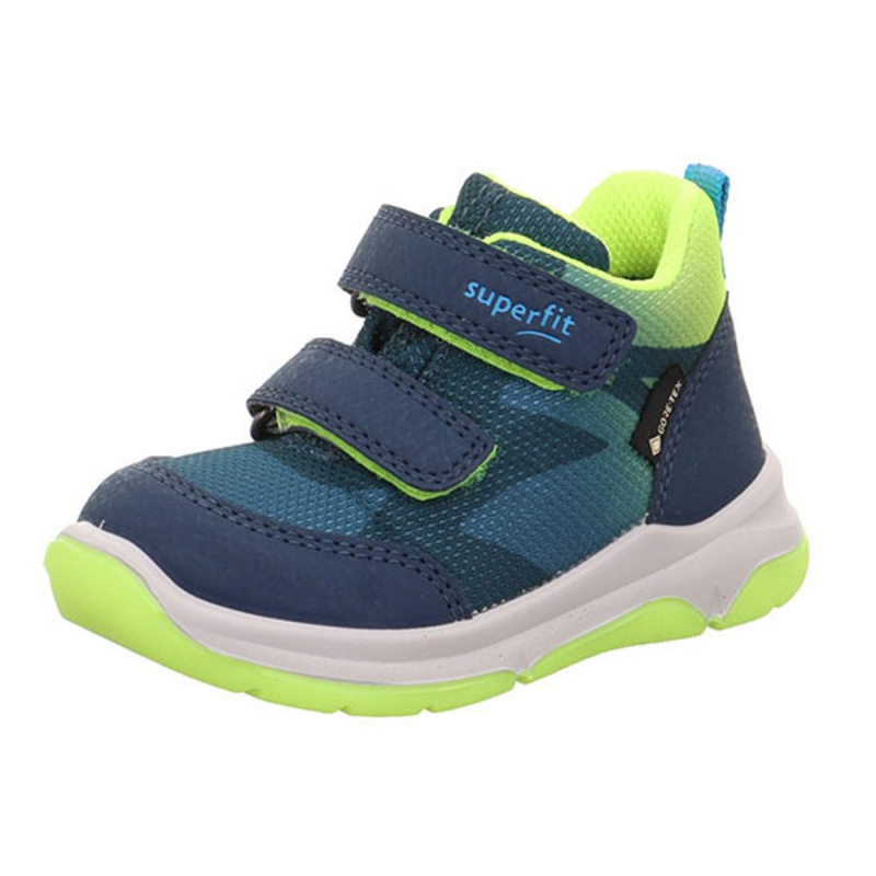 Dětská celoroční obuv COOPER  Blue/Yellow Gore-Tex, Superfit,1-006407-8010 - 31