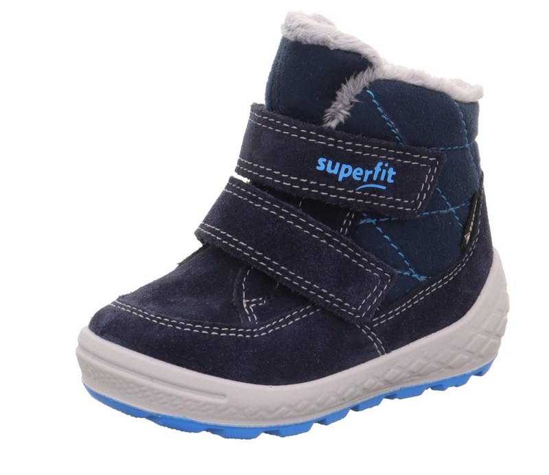 Chlapecké zimní boty GROOVY 2.0 Blue/Tuquoise Gore-TEX, Superfit,1-106314-8000 - 27