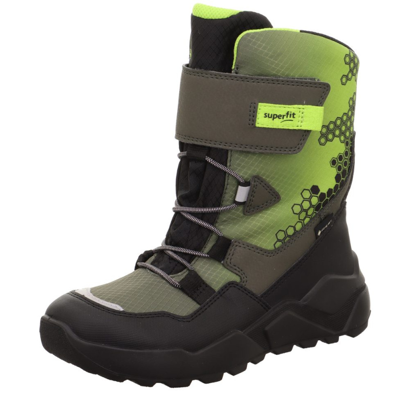 Dětské zimní boty ROCKET Green/Black Gore-Tex, Superfit , 1-000409-7000, zelená - 41