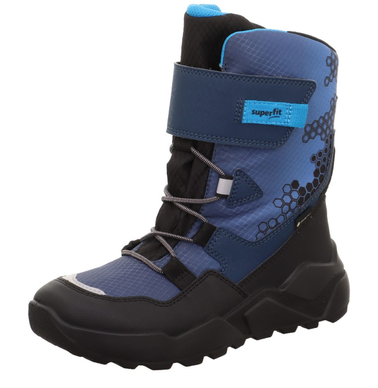 Dětské zimní boty ROCKET Blue/Black Gore-Tex, Superfit , 1-000409-8000, modrá - 38