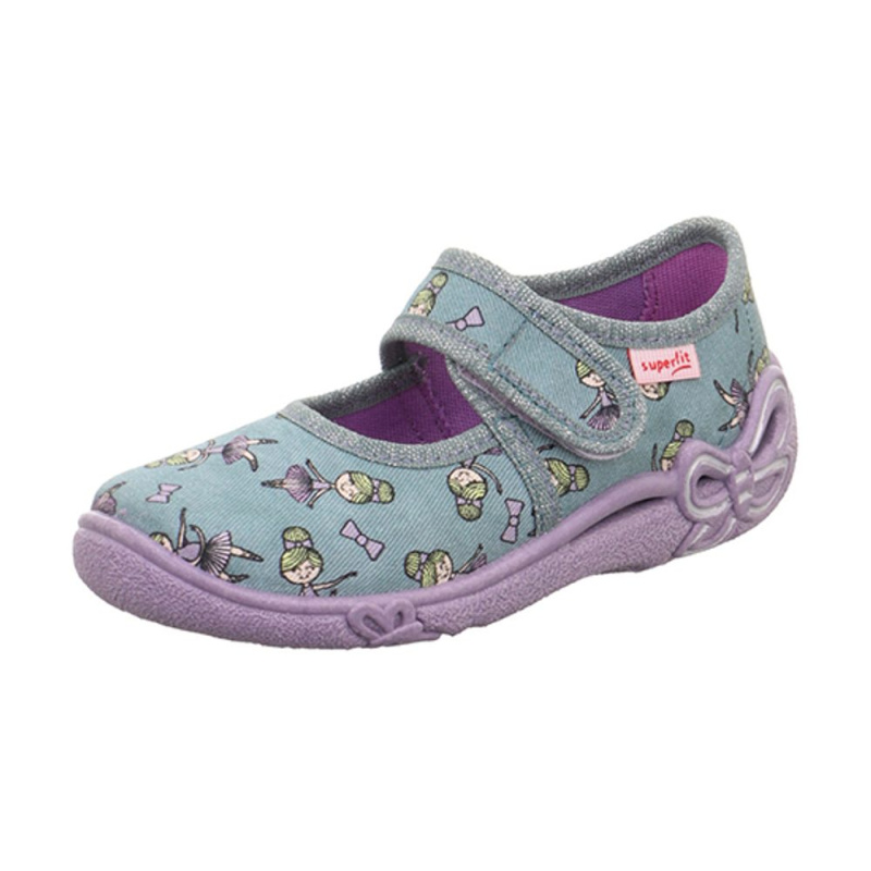 Dívčí bačkůrky BELINDA Green/Multicolored, Superfit,1-800288-7510 - 26