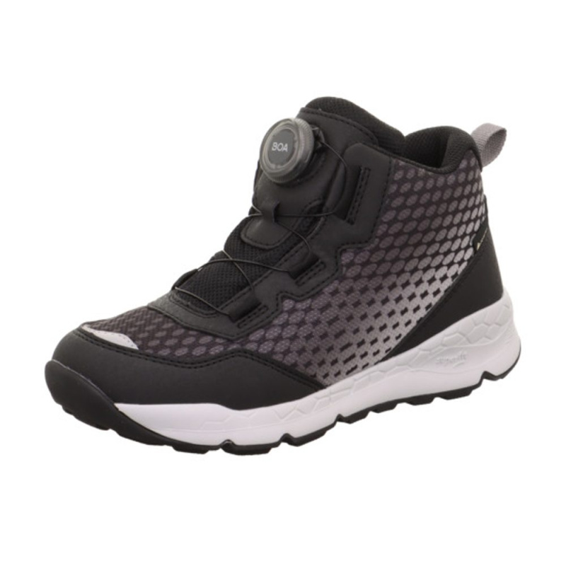 Dětské celoroční boty FREE RIDE GTX BOA, Superfit, 1-000563-0000, černá - 39