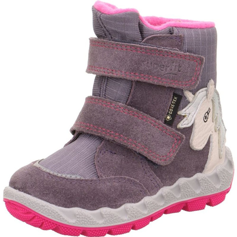 Dívčí zimní boty ICEBIRD Purple/Pink Gore-TEX, Superfit,1-006010-8510 - 25