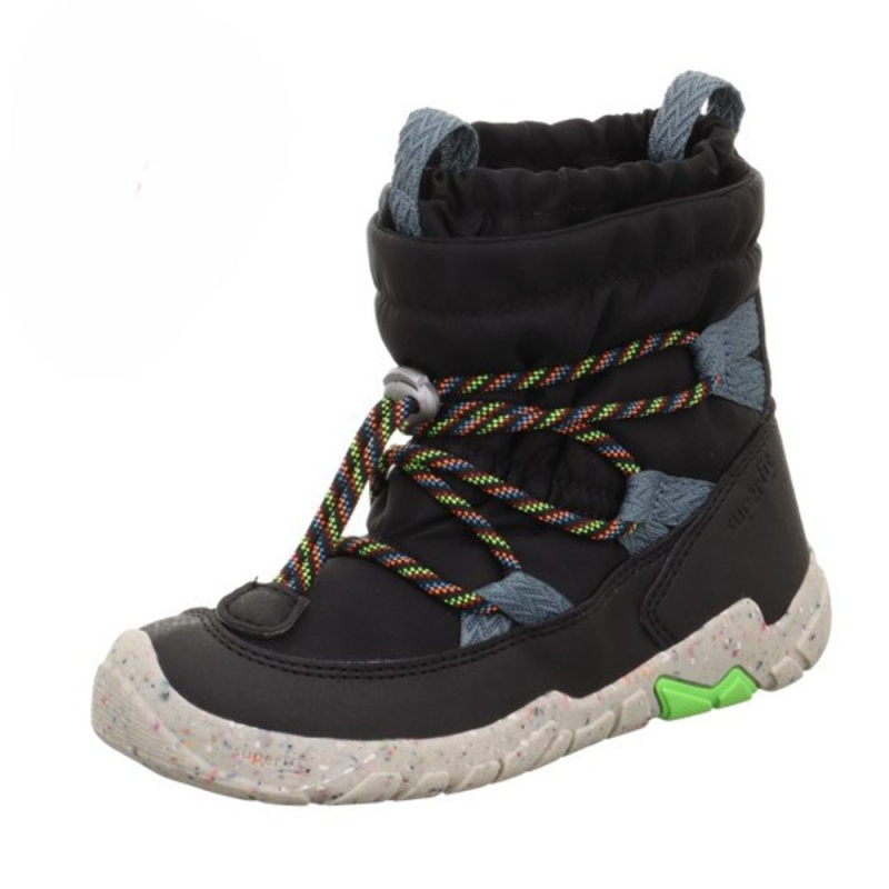 Dětské zimní boty barefit TRACE Black/Blue Gore-TEX, Superfit,1-006038-0000 - 27