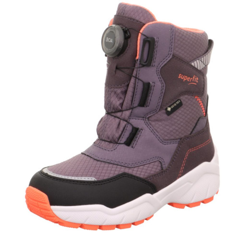 Dívčí sněhule CULUSUK 2.0 Purple/Orange Gore-Tex, Superfit, 1-009172-8510, fialová - 34