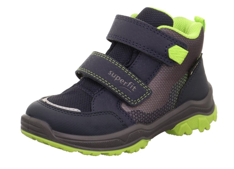 Dětské celoroční boty JUPITER  Blue/Light Green Gore-Tex, Superfit,1-000056-8000 - 33