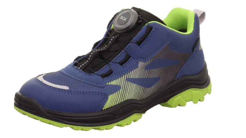 Dětské tenisky JUPITER  Blue/Green Gore-Tex, Superfit,1-000077-8000 - 38