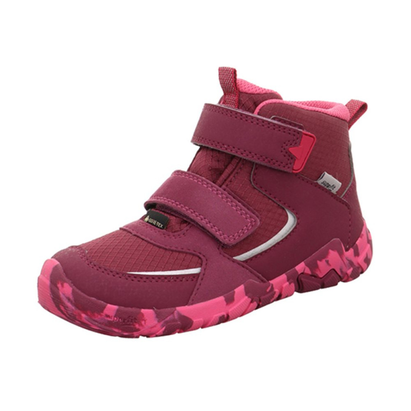 Dívčí celoroční boty Barefit TRACE GTX, Superfit, 1-006033-5000, červená - 35