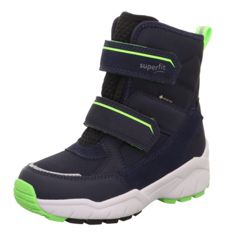 Chlapecké sněhule CULUSUK 2.0 Blue/Light Green Gore-Tex, Superfit , 1-009173-8000, modrá - 28