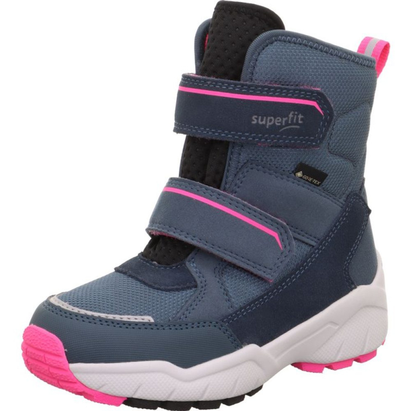 Dívčí sněhule CULUSUK 2.0 Bleu/Pink Gore-Tex, Superfit , 1-009173-8010, modrá - 33