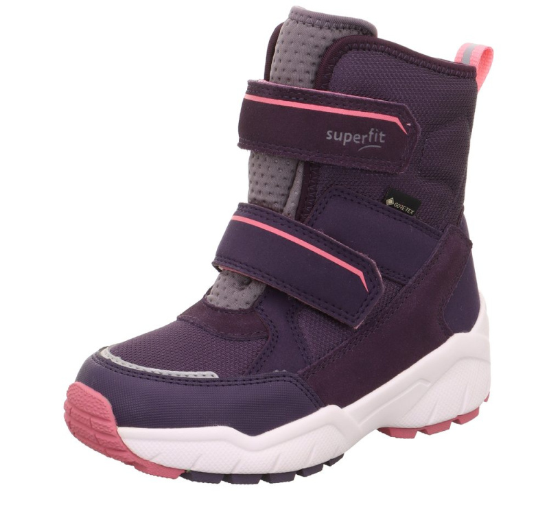 Dívčí sněhule CULUSUK 2.0 Purple/Pink Gore-Tex, Superfit , 1-009173-8500, fialová - 28
