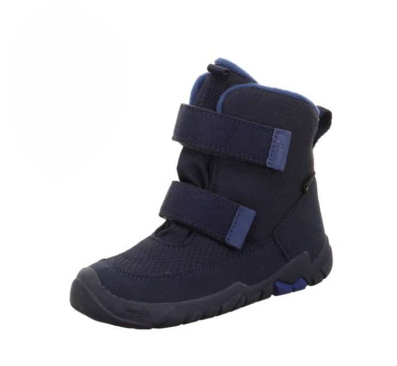 Chlapecké zimní boty barefit TRACE Blue Gore-Tex, Superfit , 1-006039-8010, tmavě modrá - 35