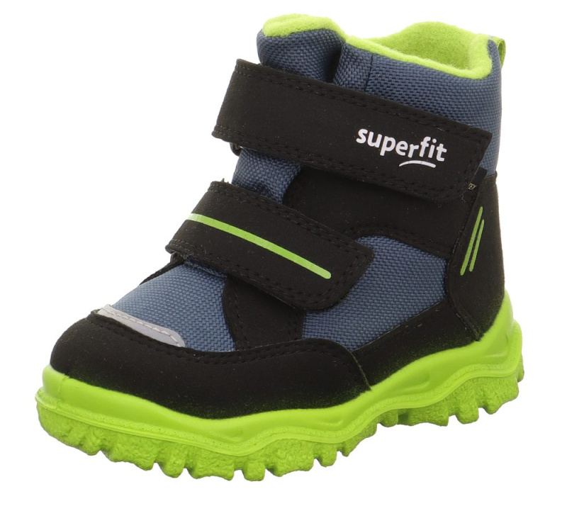 Chlapecké zimní boty HUSKY1 Black/Light Green Gore-Tex, Superfit,1-006045-0000 - 22