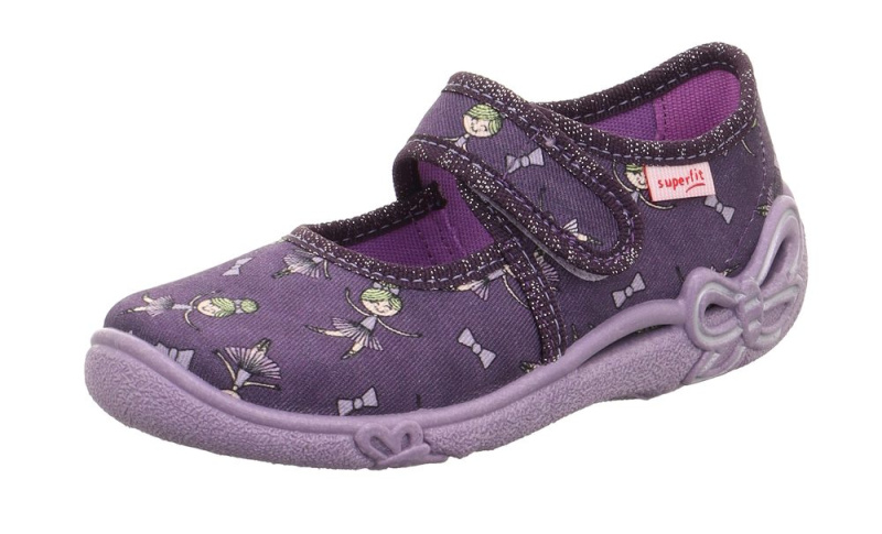 Dívčí bačkůrky BELINDA Purple/Multicolored, Superfit,1-800288-8530 - 26