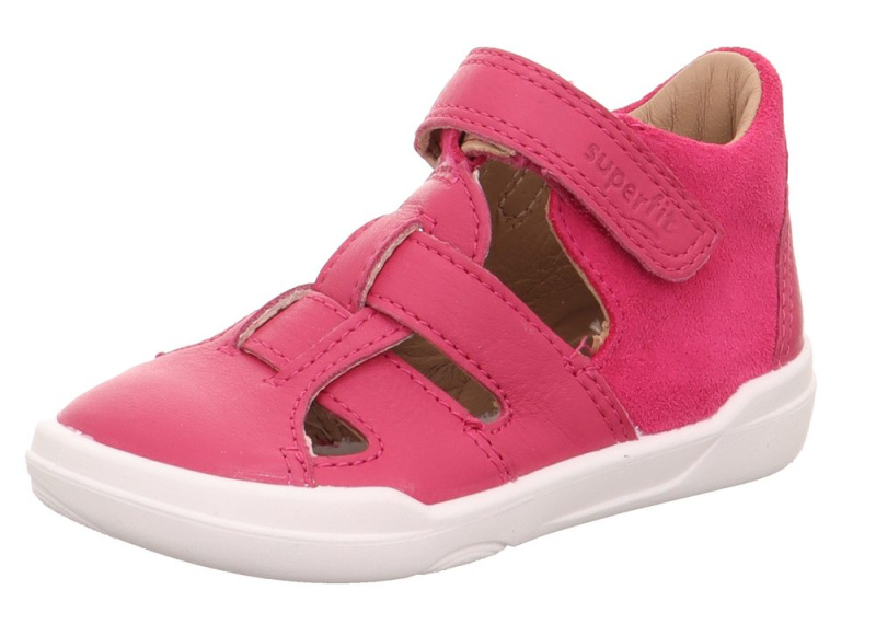 Dívčí barefit sandály SUPERFREE, Superfit, 1-000542-5500, růžová - 23