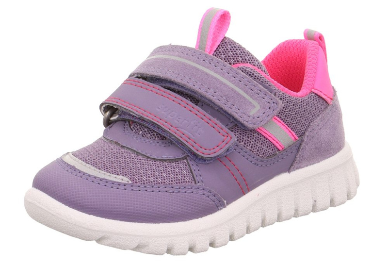 Dívčí celoroční boty SPORT7 MINI, Superfit,1-006203-8520, fuxia - 31