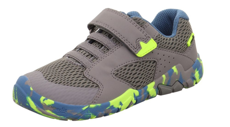Dětské celoroční boty Barefit TRACE, Superfit, 1-006030-2500, šedá - 31