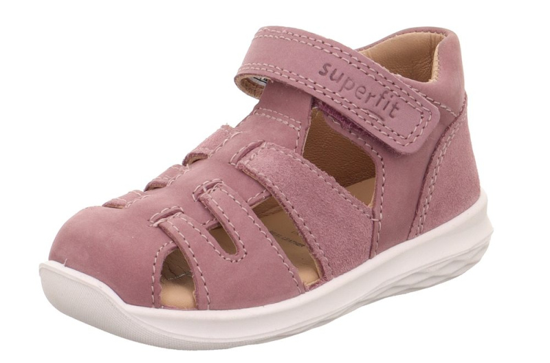 Dívčí sandály BUMBLEBEE, Superfit, 1-000392-8510, fialová - 26