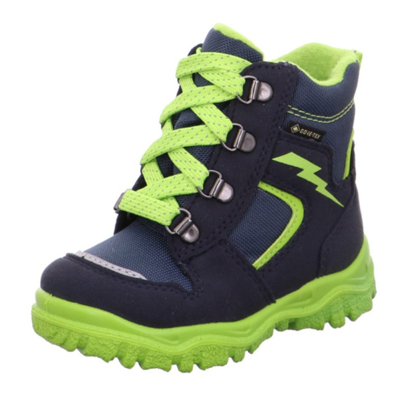 chlapecké zimní boty šněrovací HUSKY1 GTX, Superfit, 1-000048-8010, zelená - 22