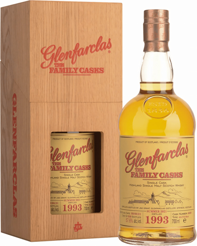 Glenfarclas The Family Casks Summer 2021 57,6% 0,7l