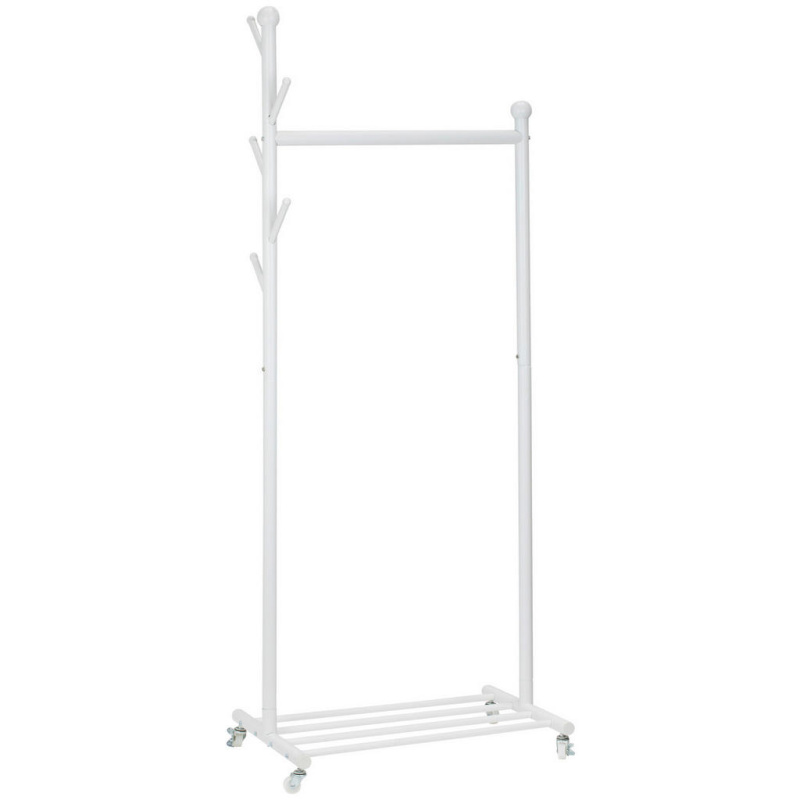 PBJ POJÍZDNÝ ŠATNÍ STOJAN, 68/170/43 cm