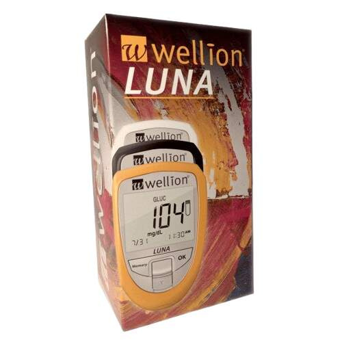 Wellion LUNA trio Měření krevní glukózy, cholesterolu a kyseliny moč
