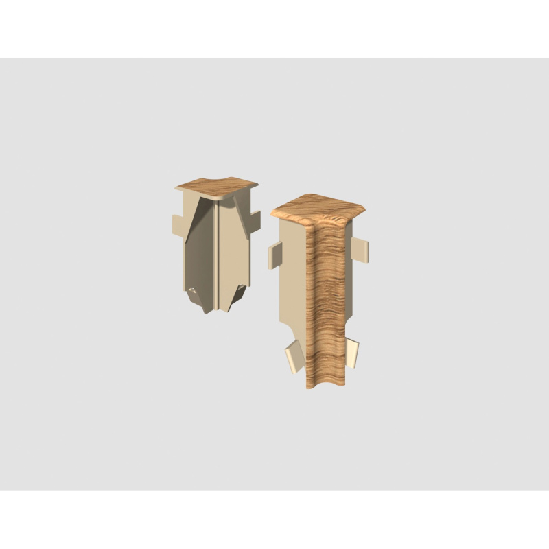 Egger Vnitřní roh pro soklovou lištu CUBICAL dub toffee, 2 ks