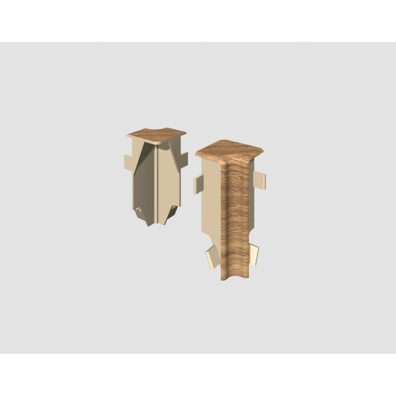 Egger Vnitřní roh pro soklovou lištu CUBICAL dub červenohnědý, 2 ks