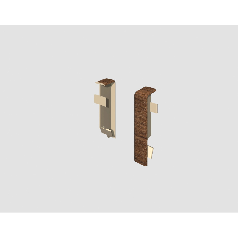 Egger Spojovací prvek pro soklovou lištu CUBICAL ořech hnědý, 2 ks