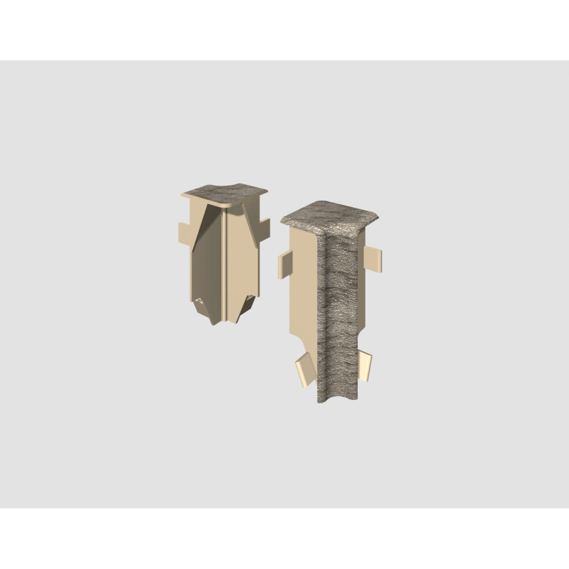 Egger Vnitřní roh pro soklovou lištu CUBICAL dub šedý, 2 ks