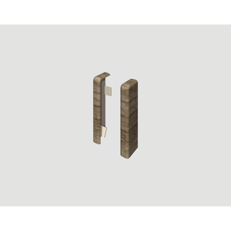 Egger Koncovka pro soklovou lištu CUBICAL dub béžový, 2 ks