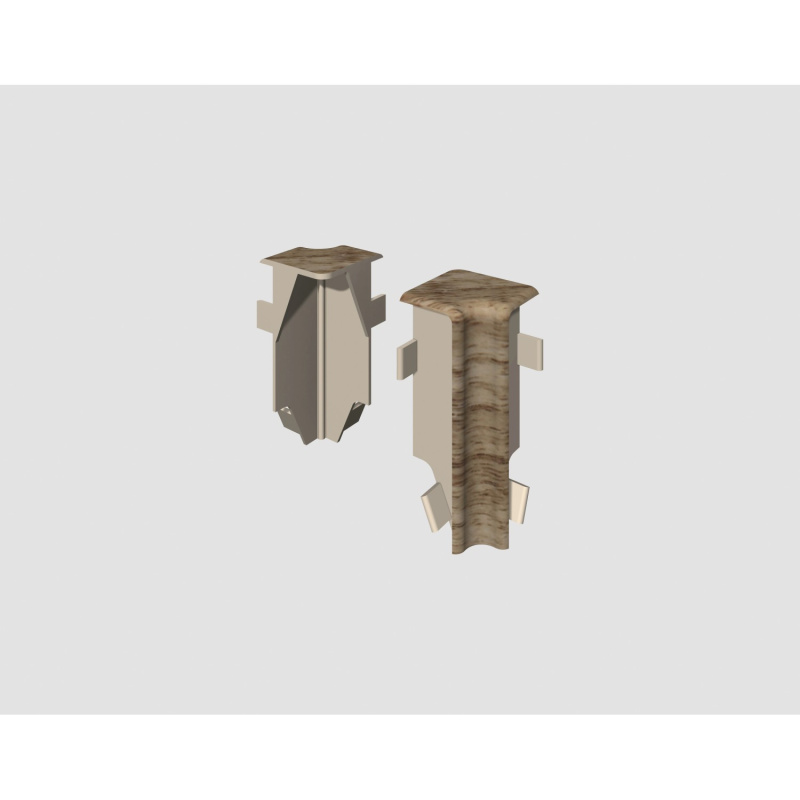 Egger Vnitřní roh pro soklovou lištu CUBICAL dub béžový, 2 ks