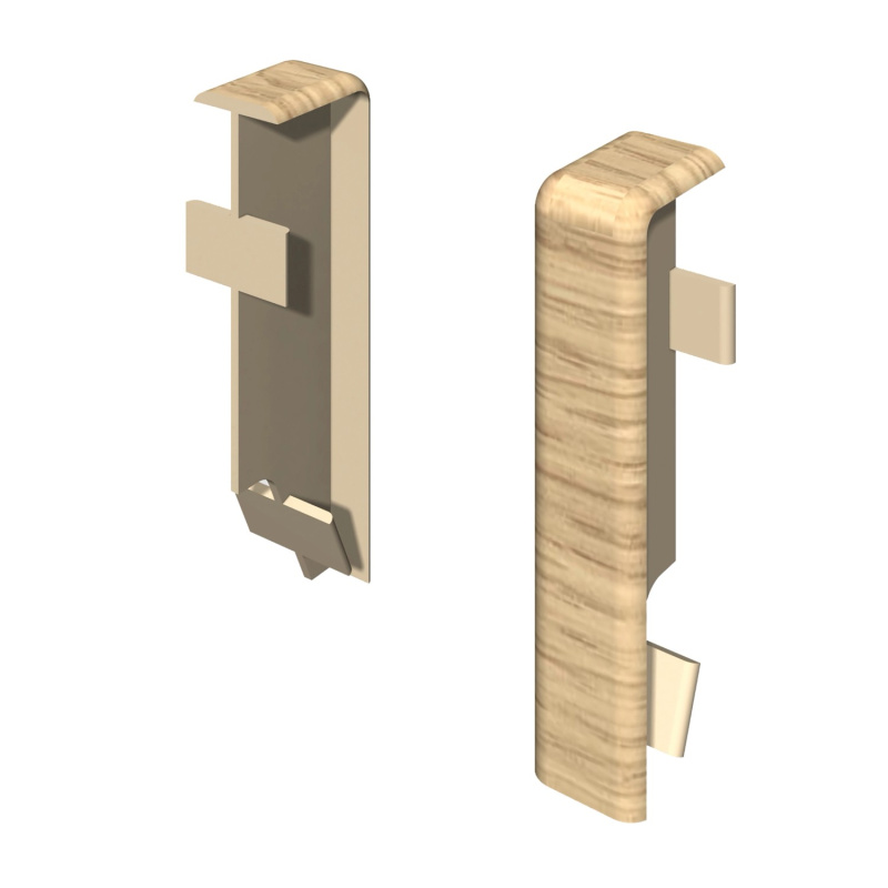 Egger Spojovací prvek pro soklovou lištu CUBICAL dub světlý, 2 ks