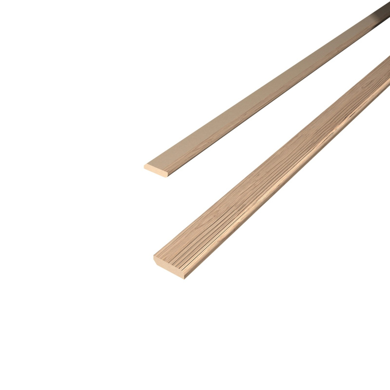 Egger Krycí lišta pro stěnový panel DecoWall AL006 smrk Namur světlý 2,4 m