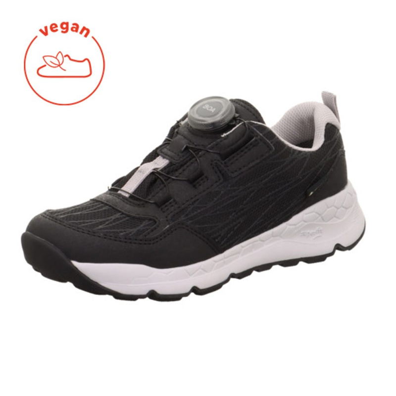 Dětské celoroční boty FREE RIDE Black/Light Gray GTX BOA, Superfit 1-000561-0000 černá - 32