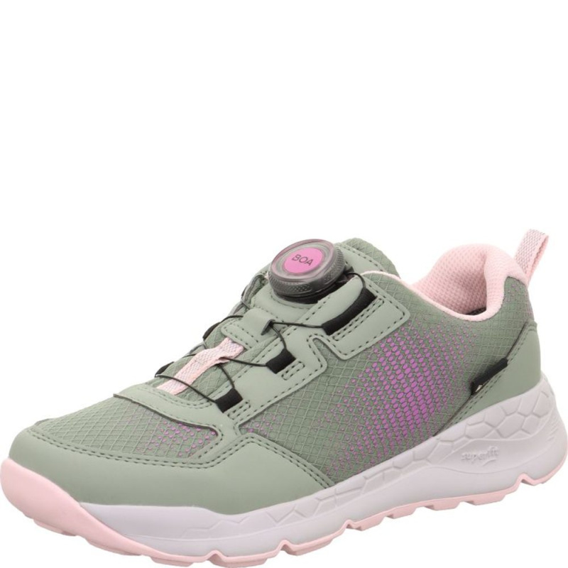 Dívčí celoroční boty FREE RIDE Light Green/Purple GTX BOA, Superfit 1-000569-7500 zelená - 39