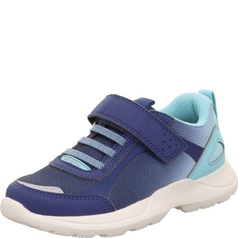 Dětské tenisky RUSH Blue/Light Green Superfit 1-000211-8080 modrá - 36