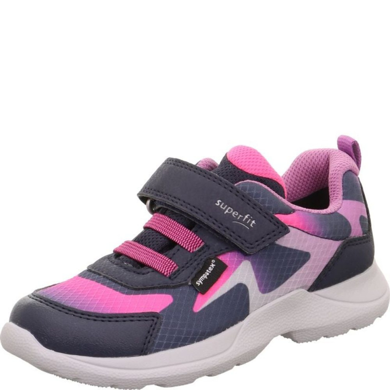 Dívčí tenisky Superfit RUSH Blue/Pink 1-000209-8010 - 34