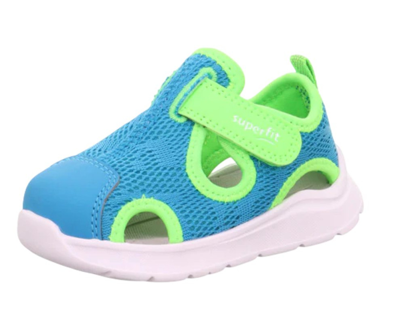 Chlapecké sandály WAVE Turquoise/Light green Superfit 1-000481-8400 tyrkysová - 26
